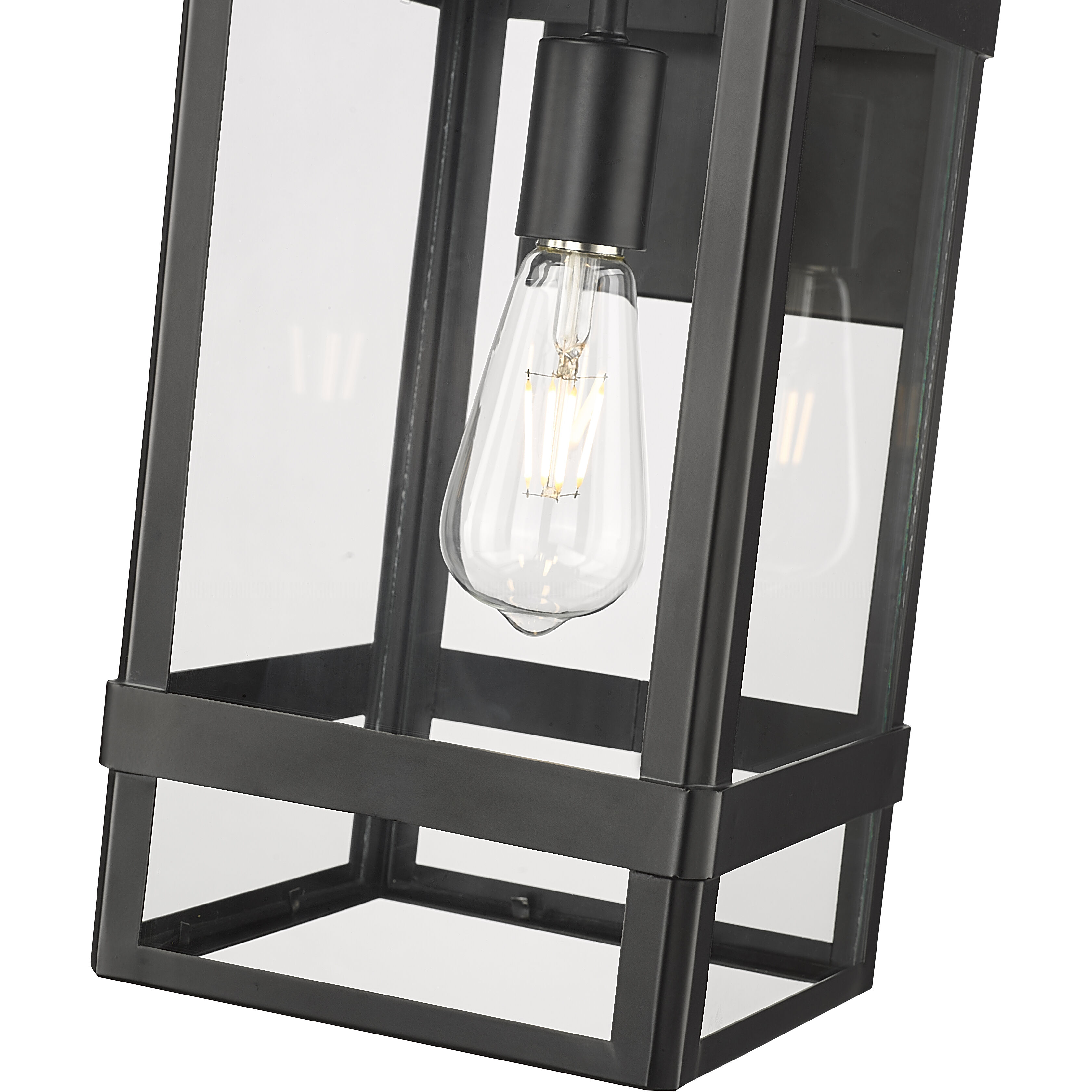 Payton 1 Light 17.25 inch Powder Coated Black Outdoor Wall Sconce
